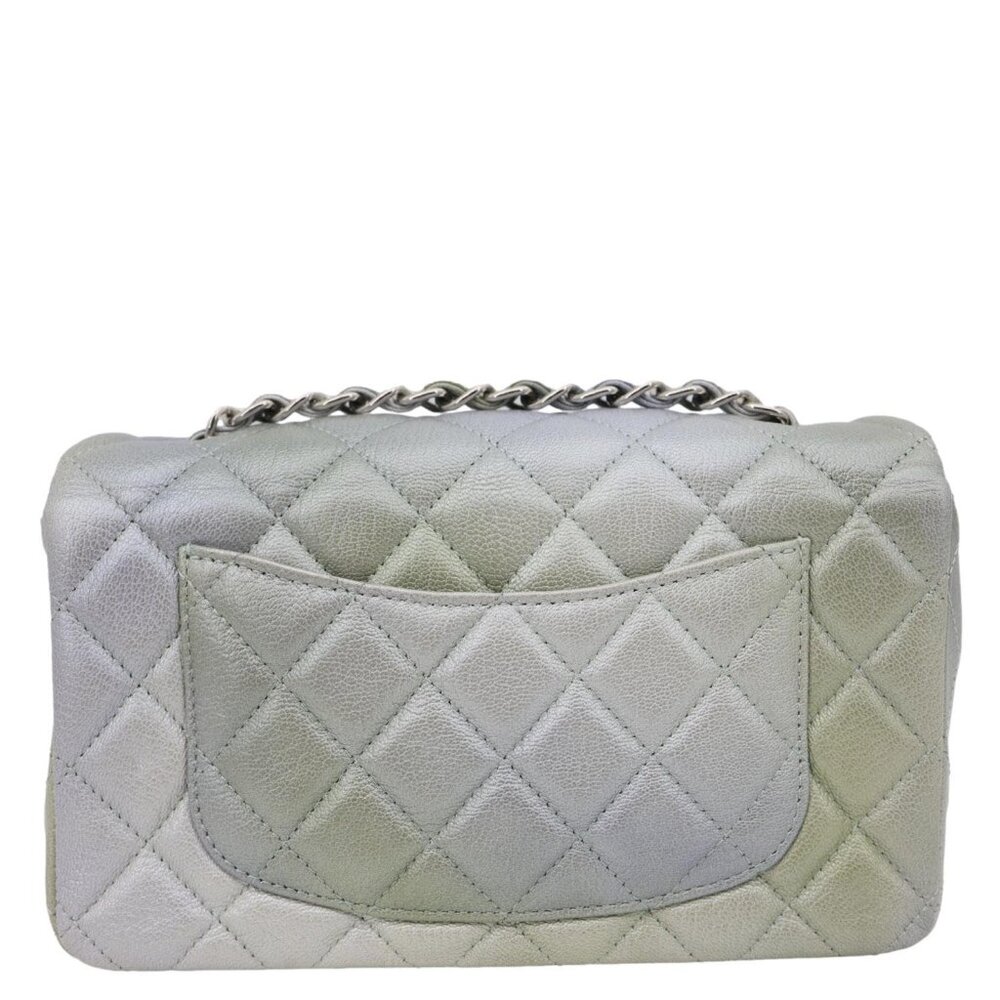 Chanel Classic Rectangular Flap Mini Quilted Irid… - image 4